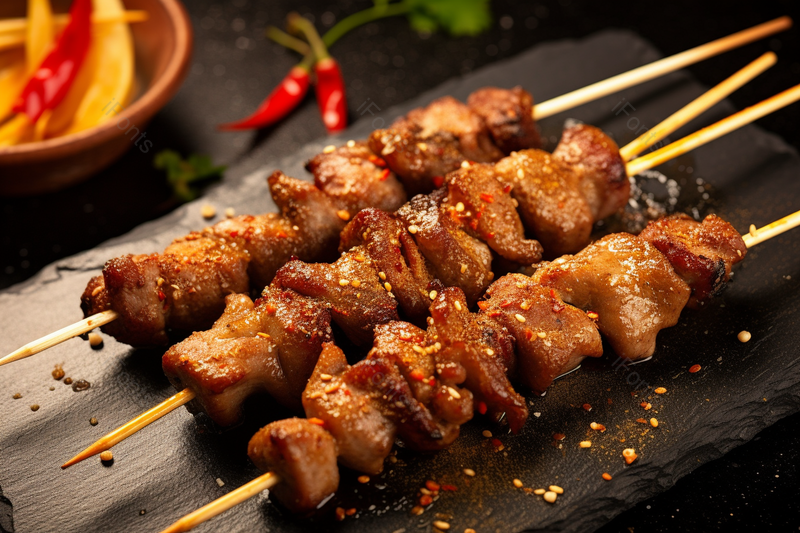 撸串必点美食烧烤羊肉串,高清,摄影图,摄影图片,图片大全,摄影图免费下载